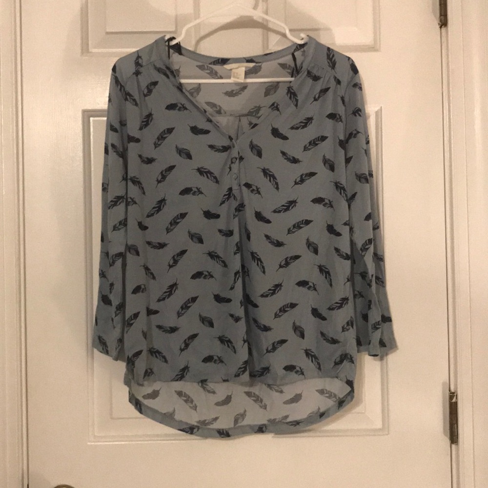 H&M 3/4 length top